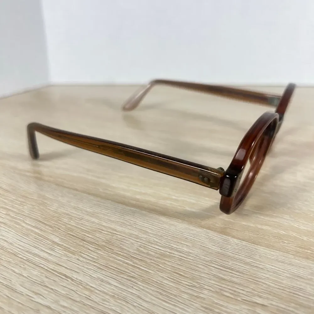 Romco 4 1/2 - 5 3/4 RO 50-22 Eyeglasses READ DESC FRAMES ONLY Brown
